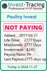 HYIP Monitor-Invest-Tracing.com